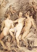 GOES, Hugo van der Venus between Ceres and Bacchus dsg France oil painting reproduction